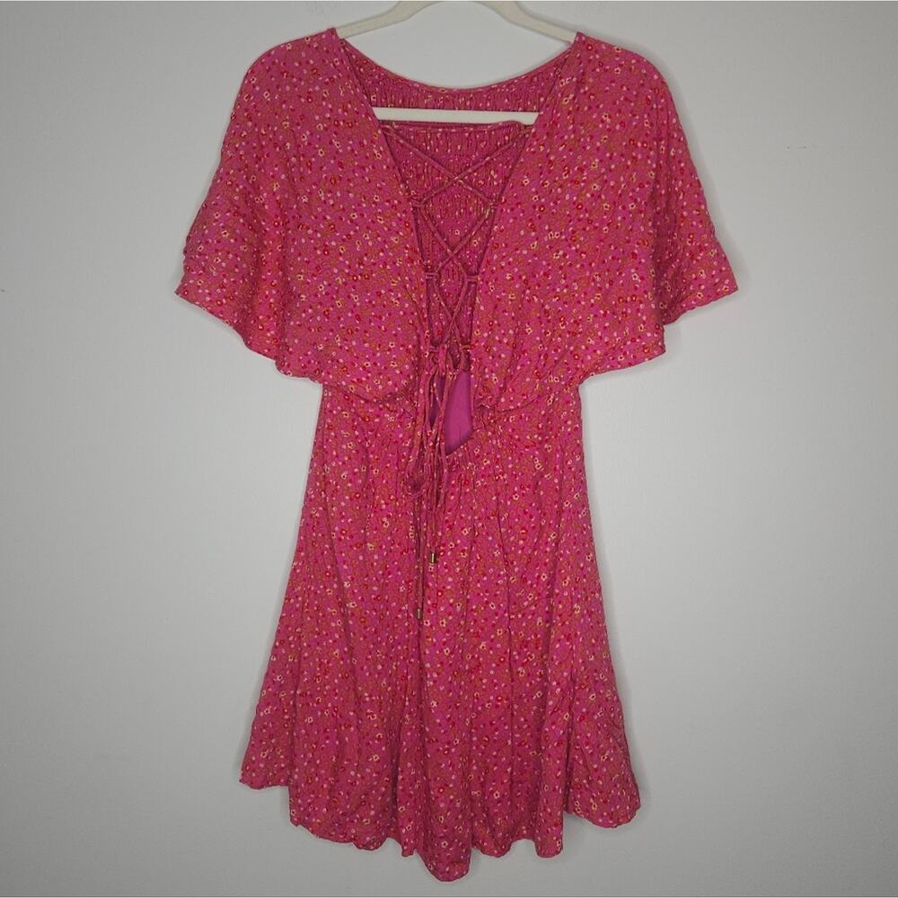 Free People Pink Florence Mini Dress - Picture 6 of 6